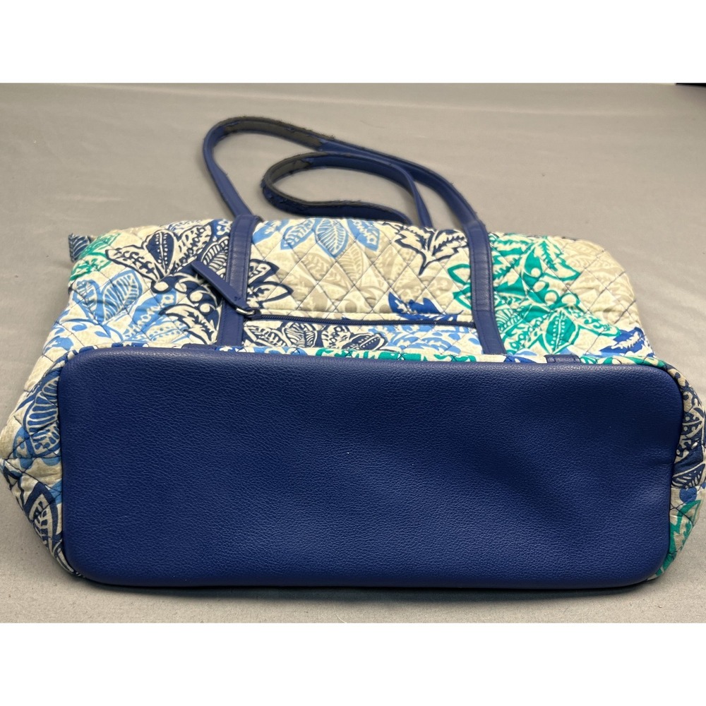 Vera Bradley Shoulder Bag Womens Quilted Zippered Santiago - Picture 9 of 14